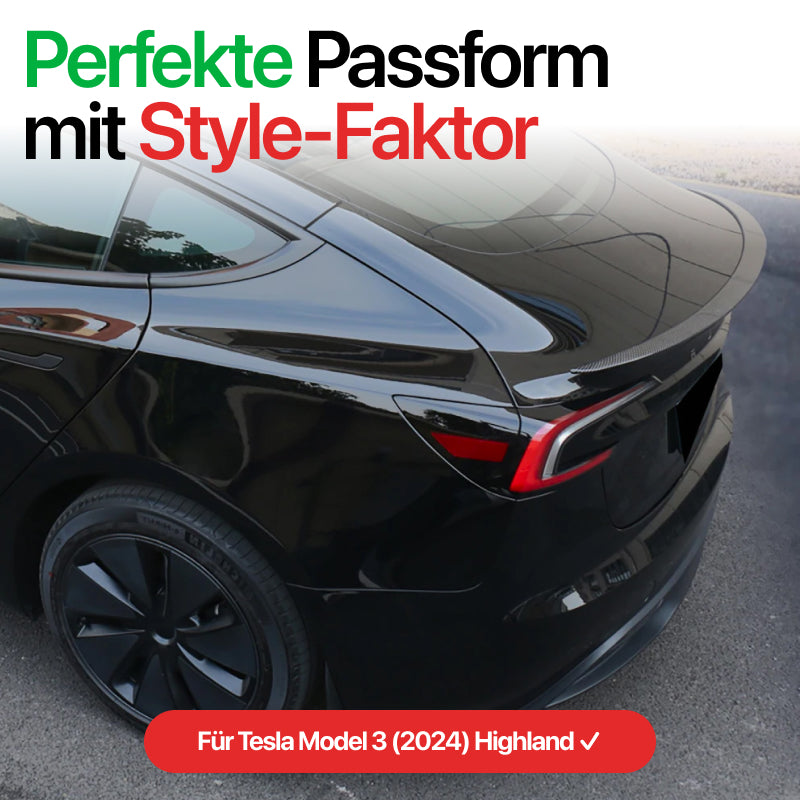 EV Motion ABS Performance Spoiler Lippe für Tesla Model 3 (2024) Highland