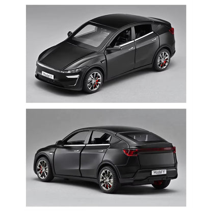 EV Motion Aluminium Tesla Model Y Juniper Spielzeug 1:32 Modell Auto