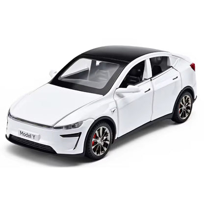 EV Motion Aluminium Tesla Model Y Juniper Spielzeug 1:32 Modell Auto