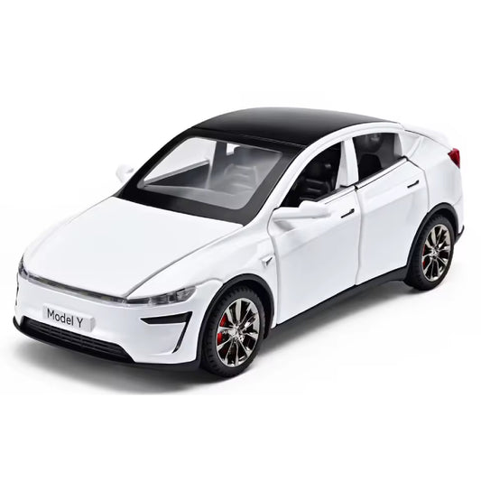 EV Motion Aluminium Tesla Model Y Juniper Spielzeug 1:32 Modell Auto
