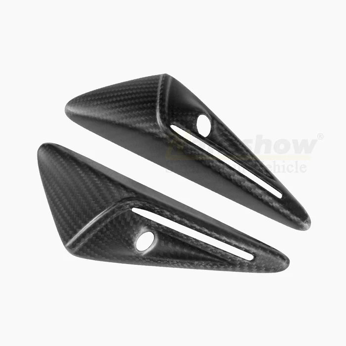 EV Motion Carbon Kotflügel Seiten Kamera Abdeckung Cover aus echter Kohlefaser für Tesla Model 3 / Y / Highland