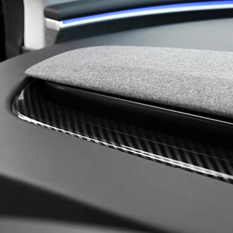 EV Motion Dashboard Leiste Abdeckung Cover aus ABS Kunststoff für Tesla Model 3 (2024) Highland