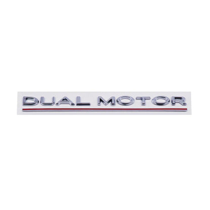 EV Motion Dual Motor Script Logo Schriftzug für Tesla Model 3 / Y / Highland