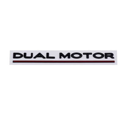 EV Motion Dual Motor Script Logo Schriftzug für Tesla Model 3 / Y / Highland