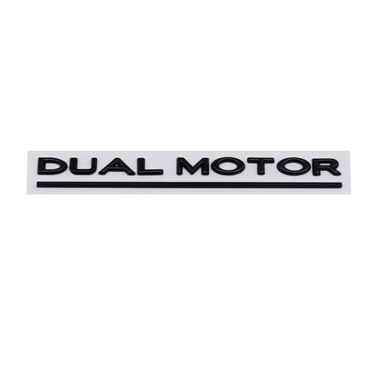 EV Motion Dual Motor Script Logo Schriftzug für Tesla Model 3 / Y / Highland