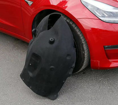 EV Motion Front Radkasten Schallmatten Polsterung (2er Set) für Tesla Model 3 bei EV Motion Shop