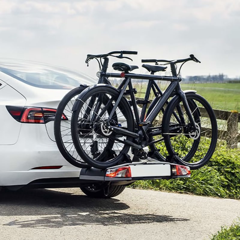 EV Motion Kofferraum Duo Fahrradträger Universal für Tesla Model S / 3 / X / Y