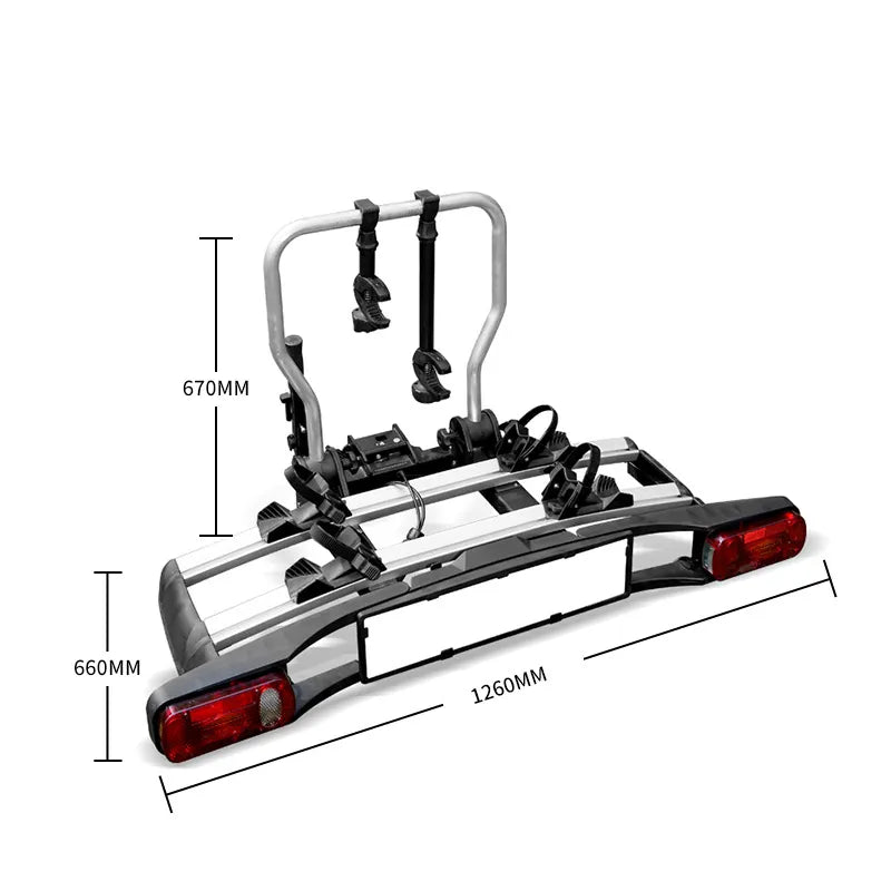 EV Motion Kofferraum Duo Fahrradträger Universal für Tesla Model S / 3 / X / Y