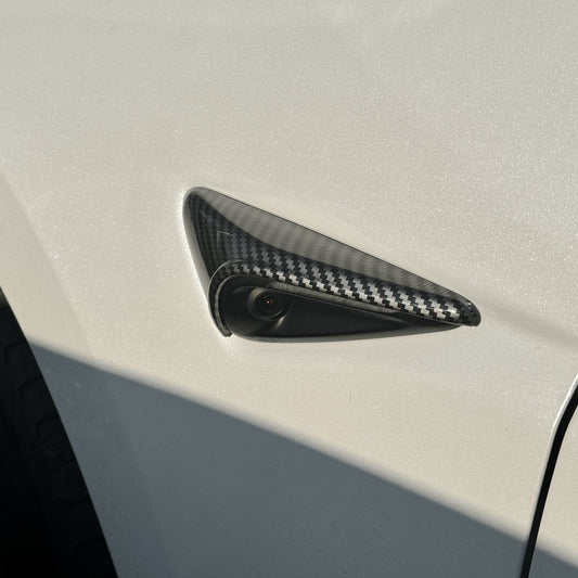 EV Motion Kotfluegel Seiten Kamera Schutz Abdeckung Cover für Tesla Model 3 (2024) Highland