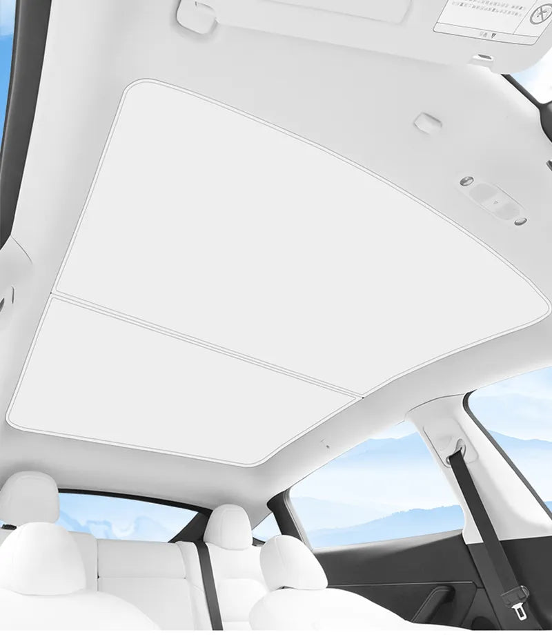 EV Motion Panorama Dach Sonnenschutz / Sonnenblenden Schutz für Tesla Model 3 / Y / Highland