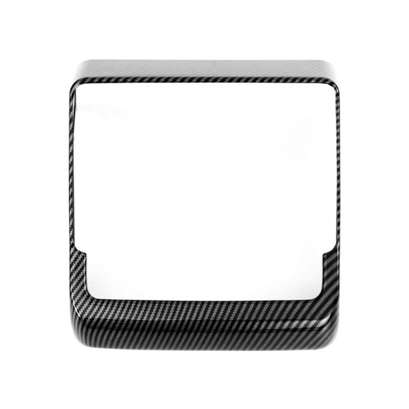 EV Motion Rücksitze Bildschirm Schutz Cover Abdeckung im Carbon-Look für Tesla Model 3 / Y / Highland / Juniper