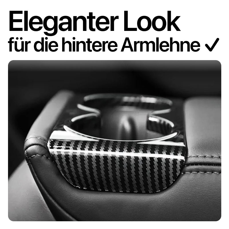 EV Motion Ruecksitze Armlehnen Hintere Getraenkehalter Schutz Abdeckung Cover für Tesla Model 3 / Y / Highland / Juniper