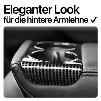 EV Motion Ruecksitze Armlehnen Hintere Getraenkehalter Schutz Abdeckung Cover für Tesla Model 3 / Y / Highland / Juniper