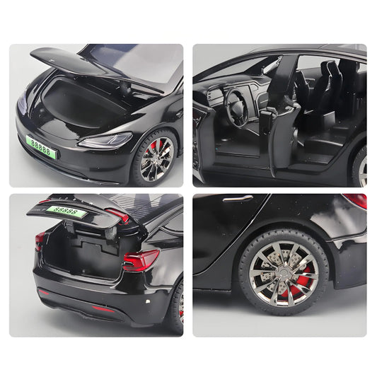 Tesla Model 3 2024 Highland Spielzeug Dekoration Modell Auto im 1 32 Maßstab aus Aluminium bei EV Motion Shop