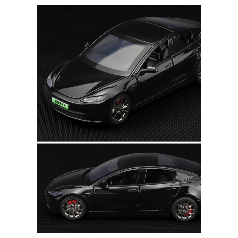 Tesla Model 3 2024 Highland Spielzeug Dekoration Modell Auto im 1 32 Maßstab aus Aluminium bei EV Motion Shop