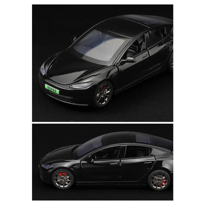 Tesla Model 3 2024 Highland Spielzeug Dekoration Modell Auto im 1 32 Maßstab aus Aluminium bei EV Motion Shop