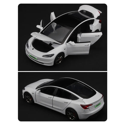 Tesla Model 3 2024 Highland Spielzeug Dekoration Modell Auto im 1 32 Maßstab aus Aluminium bei EV Motion Shop