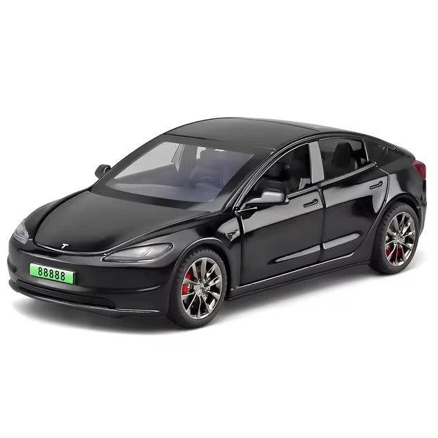 Tesla Model 3 2024 Highland Spielzeug Dekoration Modell Auto im 1 32 Maßstab aus Aluminium bei EV Motion Shop