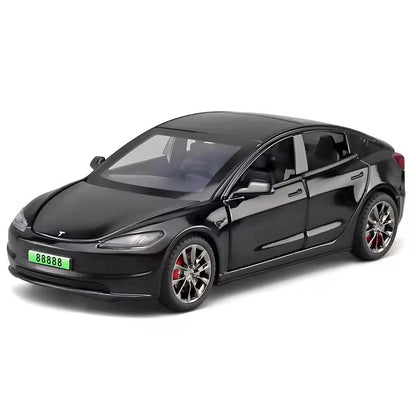 Tesla Model 3 2024 Highland Spielzeug Dekoration Modell Auto im 1 32 Maßstab aus Aluminium bei EV Motion Shop