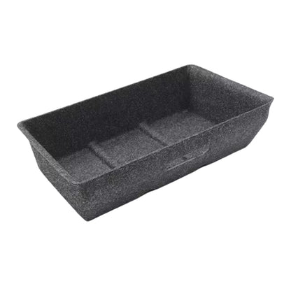 EV Motion Unter Sitz Ablage Organizer Fach (2er Set) aus Filz Stoff für Tesla Model Y