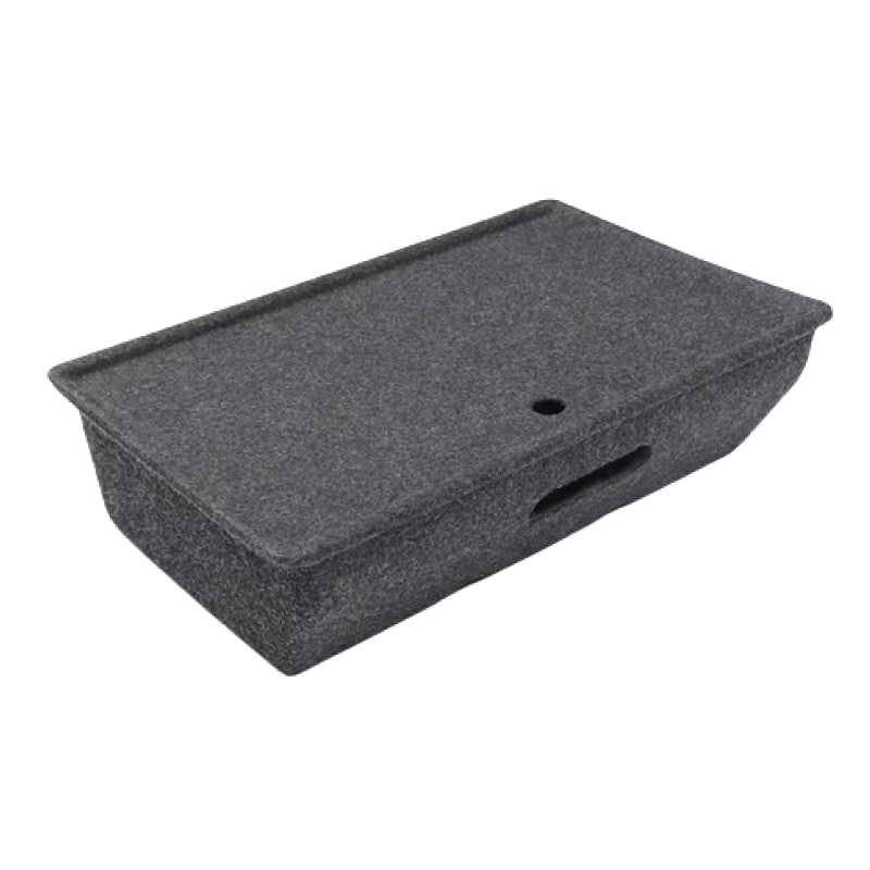 EV Motion Unter Sitz Ablage Organizer Fach (2er Set) aus Filz Stoff für Tesla Model Y