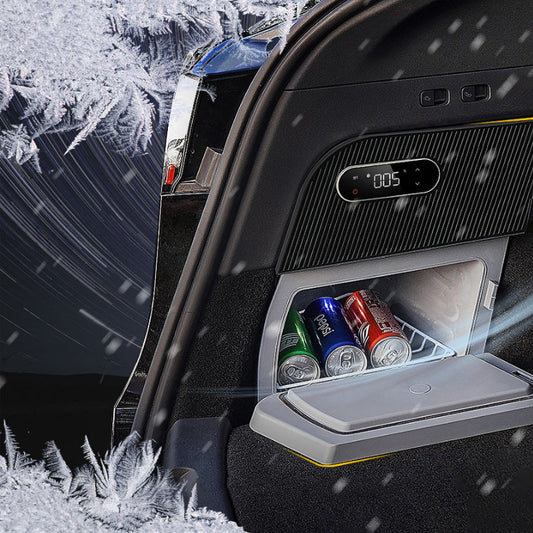 Tlyard Versteckter 15L Kofferraum Kühlschrank für Tesla Model Y bei EV Motion Shop