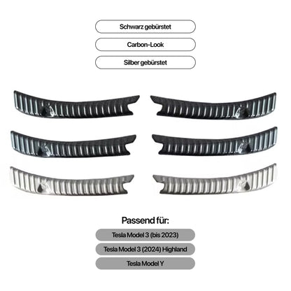 Kofferraum Trunk Schutzblenden für Tesla Model 3 / Y / Highland bei EV Motion Shop