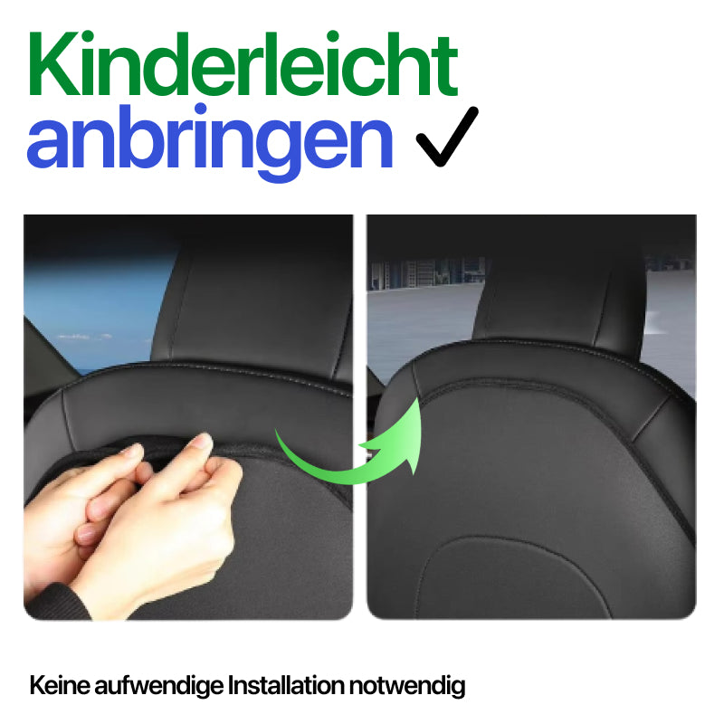 Sitzlehnen Anti-Kick Schutz (2er Set) für Tesla Model 3 / Y / Highland bei EV Motion Shop