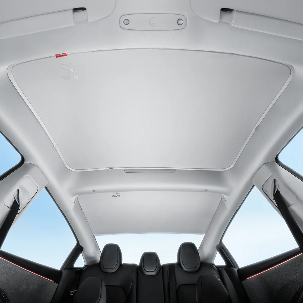 HALOBLK NASA autorisierte Panorama Glasdach Sonnenblende für Tesla Model 3 / Y / Highland bei EV Motion Shop