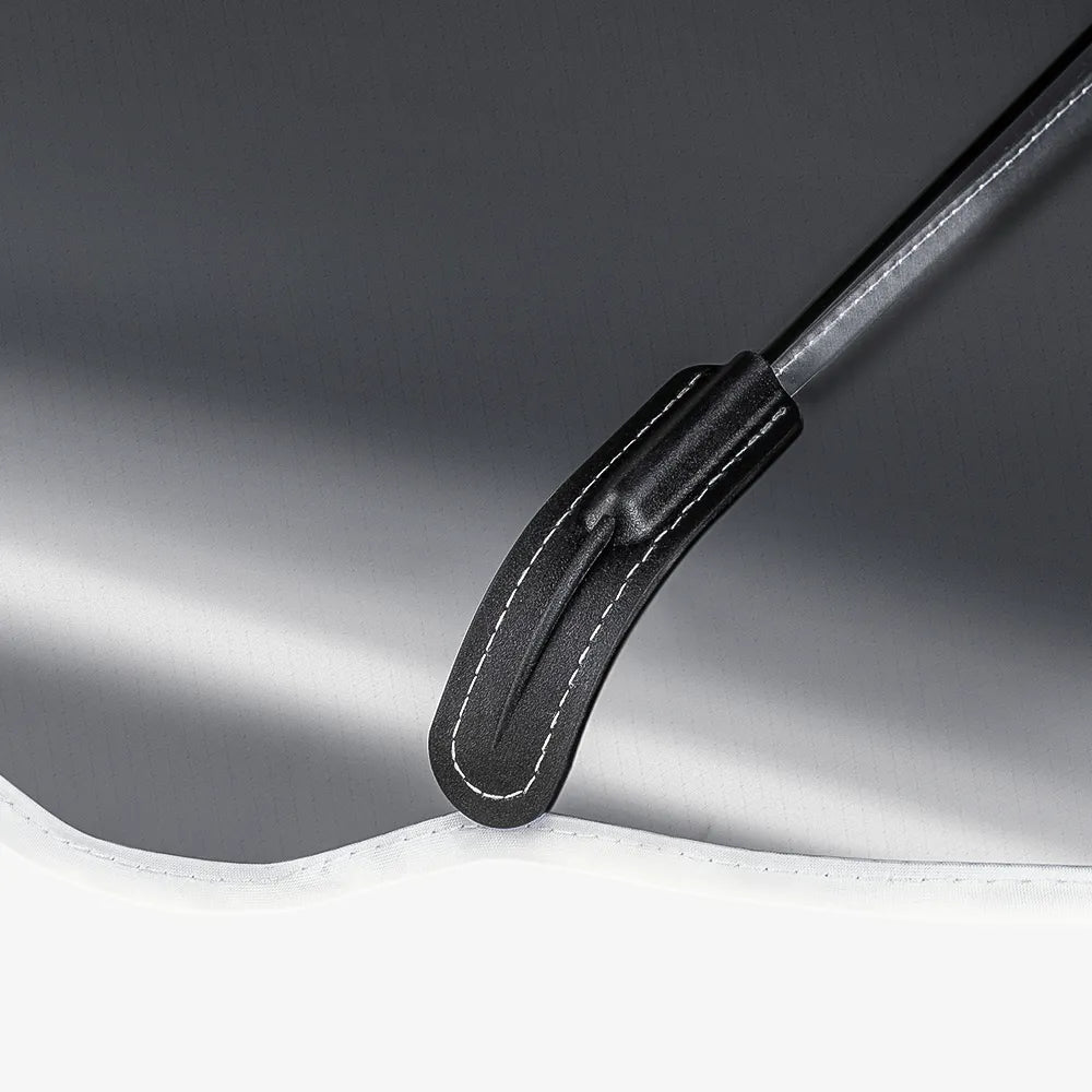 HALOBLK NASA autorisierter Windschutzscheiben Sonnenschirm Schutzblende für Universal und Tesla bei EV Motion Shop