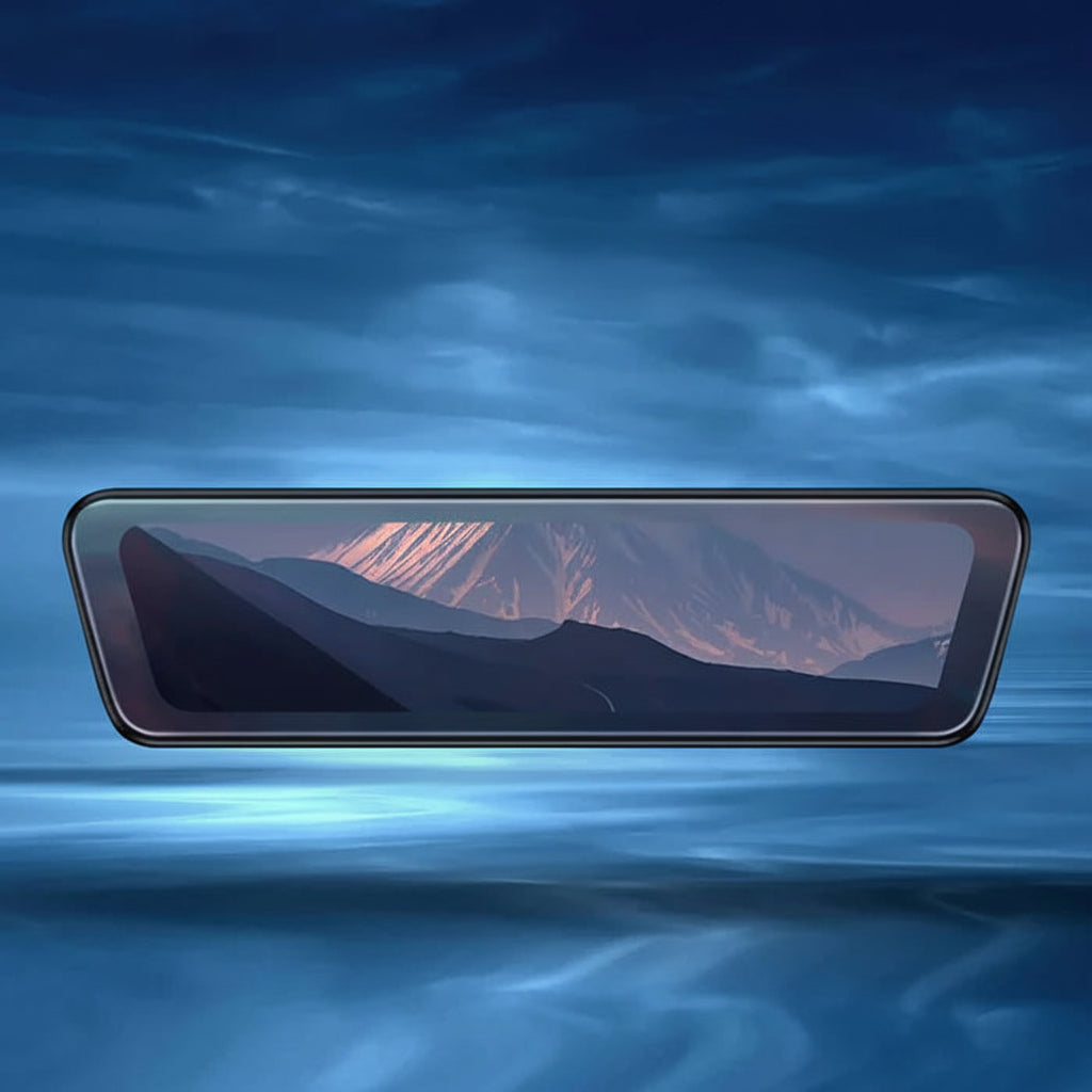 Hansshow 8,2" Zoll Rückspiegel Zweikanal Dashcam Recorder für Tesla Model 3 / Y / Highland / Juniper bei EV Motion Shop 
