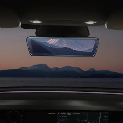 Hansshow 8,2" Zoll Rückspiegel Zweikanal Dashcam Recorder für Tesla Model 3 / Y / Highland / Juniper bei EV Motion Shop 