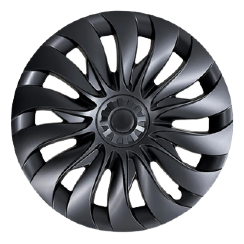 18" Zoll Radkappen (4er Set) im Turbine Design für Tesla Model 3 (2024) Highland bei EV Motion Shop