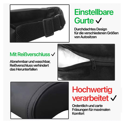 Nackenkissen (2er Set) aus Kunstleder für Tesla Model S / 3 / X / Y bei EV Motion Shop