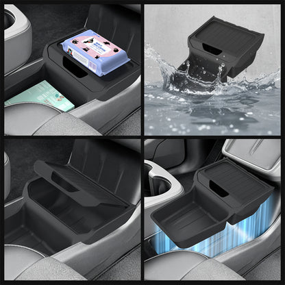 Yeslak Untere Mittelkonsolen Organizer – Tesla Model Y Juniper Standard bei EV Motion Shop