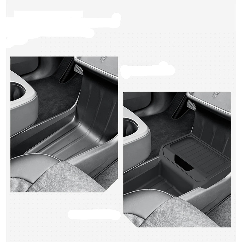 Yeslak Untere Mittelkonsolen Organizer – Tesla Model Y Juniper Standard bei EV Motion Shop