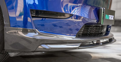 PAKTECHZ Frontlippe aus Carbon für Tesla Model Y bei EV Motion Shop