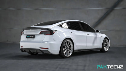 PAKTECHZ Heckspoiler aus Carbon für Tesla Model 3 bei EV Motion Shop