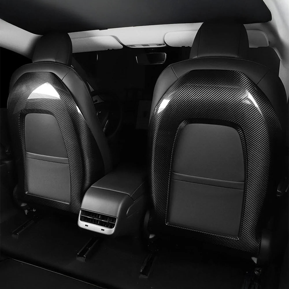 Yeslak Premium Carbon Sitzrücken Cover bei EV Motion Shop