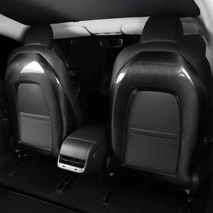 Yeslak Premium Carbon Sitzrücken Cover bei EV Motion Shop