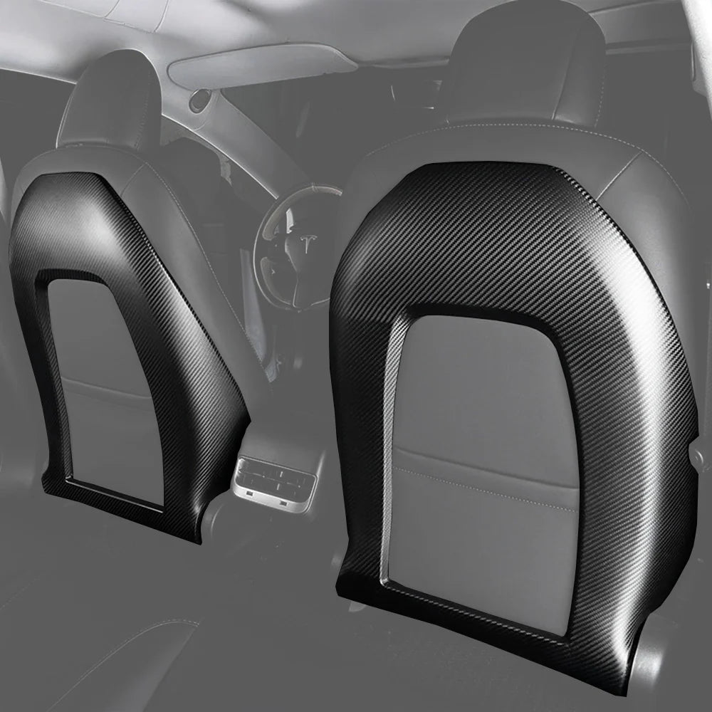 Yeslak Premium Carbon Sitzrücken Cover bei EV Motion Shop