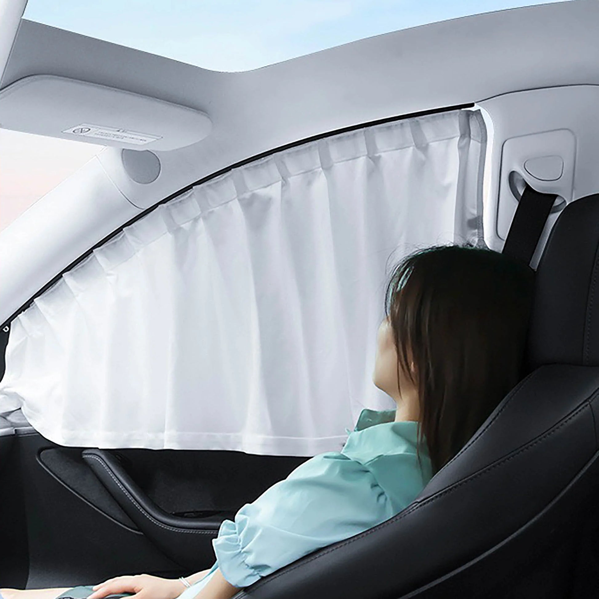 Yeslak Premium Seitenfenster Sonnenschutz Vorhänge – Tesla Model 3 / Y / Highland / Juniper bei EV Motion Shop