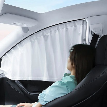 Yeslak Premium Seitenfenster Sonnenschutz Vorhänge – Tesla Model 3 / Y / Highland / Juniper bei EV Motion Shop