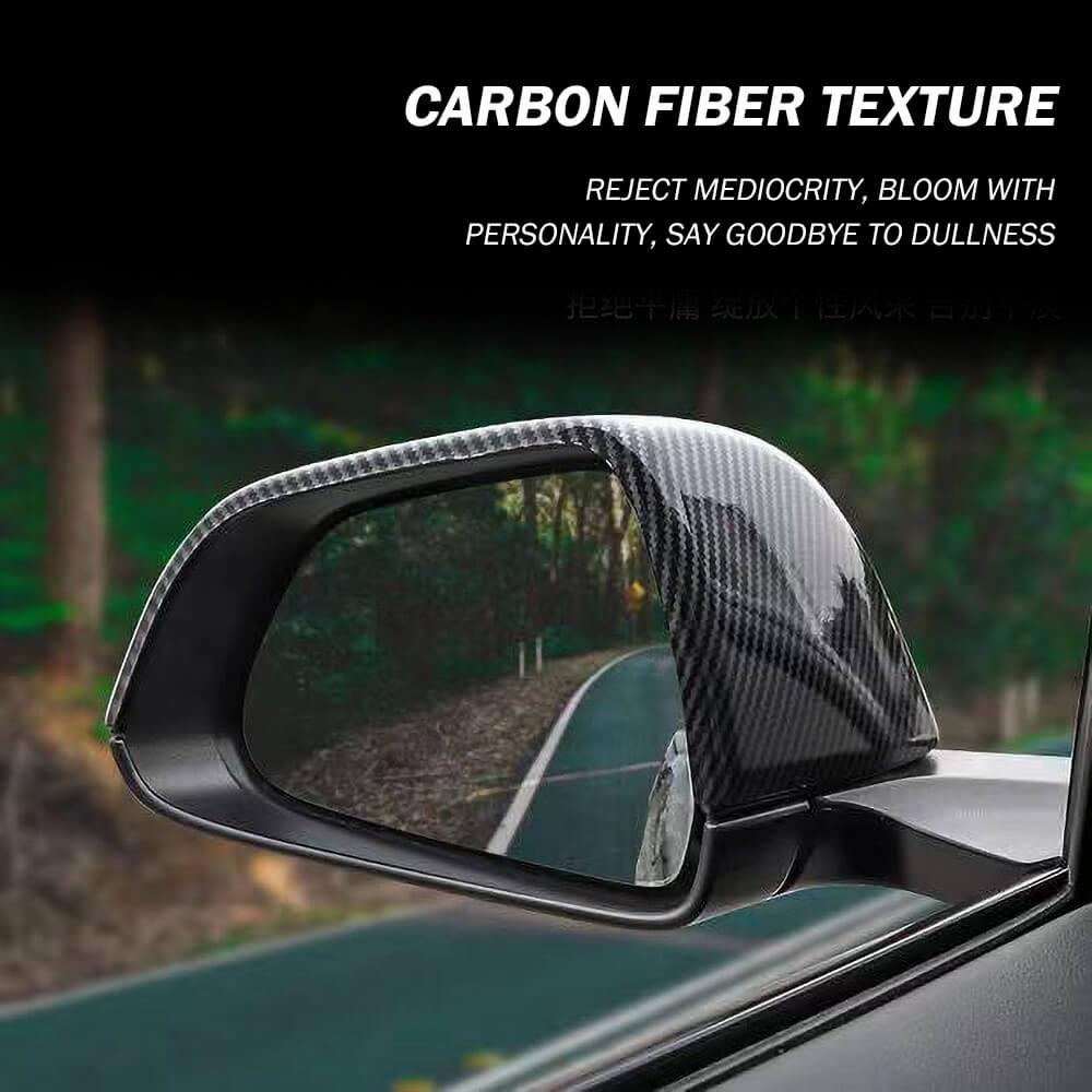 Tlyard Echte Kohlefaser Außenspiegel Carbon Abdeckungen für Model 3 / Y / Highland bei EV Motion Shop