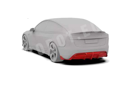 Robot "Hacker" Heck Diffuser – Tesla Model 3 Highland bei EV Motion Shop