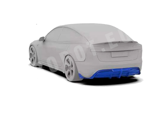 Robot "Hacker" Heck Diffuser – Tesla Model 3 Highland bei EV Motion Shop