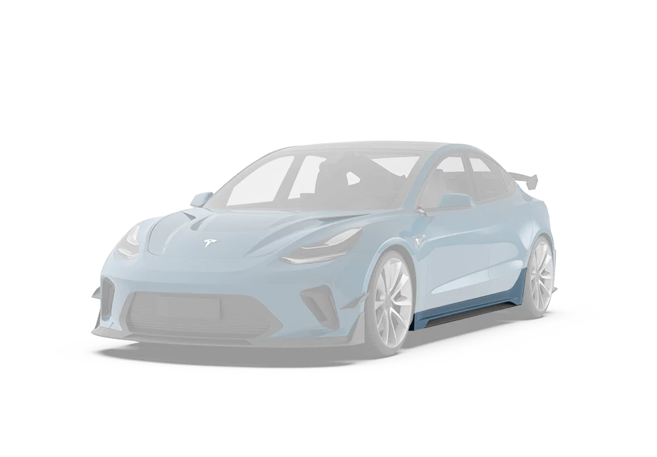 Robot "HACKER" Seitenschweller für Tesla Model 3