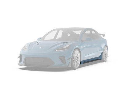 Robot "HACKER" Seitenschweller für Tesla Model 3