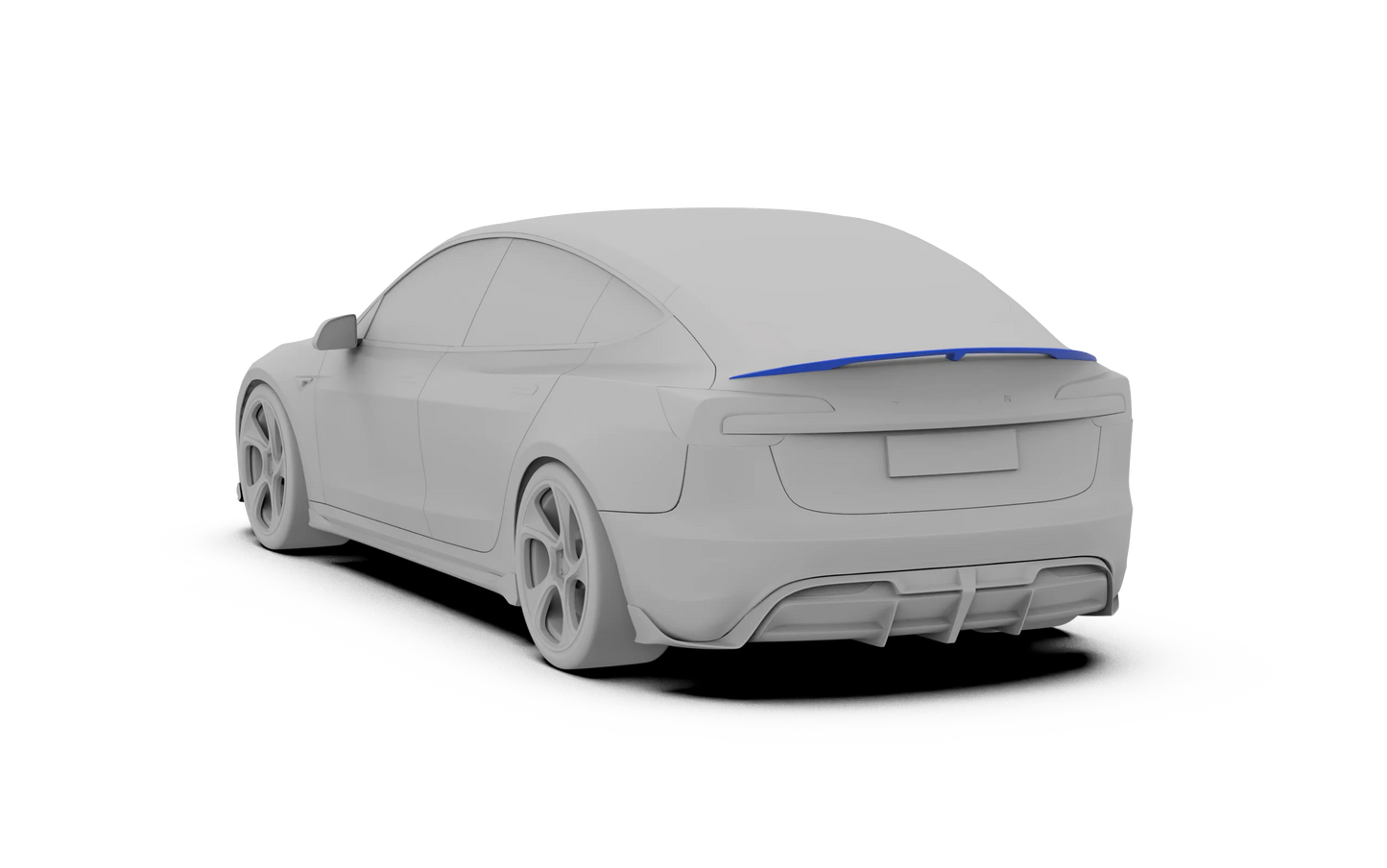 Robot "Hacker" Spoiler Optionen - Tesla Model 3 Highland bei EV Motion Shop