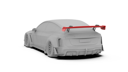 Robot "Hacker" Spoiler Optionen - Tesla Model 3 Highland bei EV Motion Shop